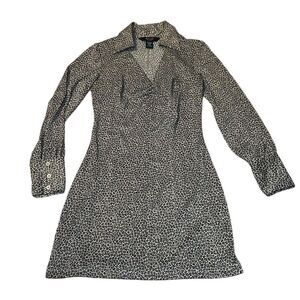 Party/holiday Dress, Sparkly Leopard, EXPRESS, XS